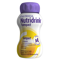Nutricia nutridrink compact gusto albicocca 4 bottiglie da 125 ml