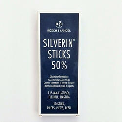 Silverin sticks 50% matita caustica al nitrato d'argento rigido 115 mm