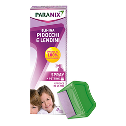 Paranix spray trattamento antipediculosi 100 ml + pettine