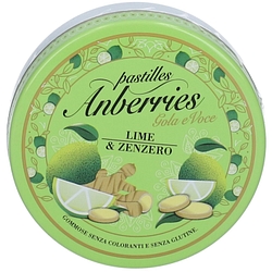 Anberries lime & zenzero 55 g