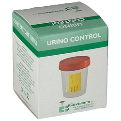 Contenitore urina urinocontrol monouso sterili con tappo a vite
