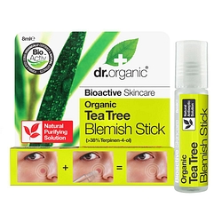Dr organic tea tree blemish stick imperfezioni viso 8 ml