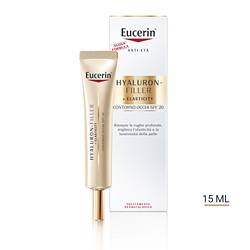 Eucerin hyaluron filler + elasticity contorno occhi spf 15 15 ml