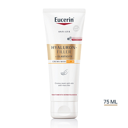 Eucerin hyaluron filler + elasticity crema mani anti macchie 75 ml