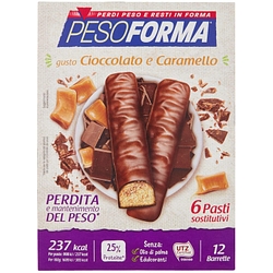Pesoforma barretta cioccolato caramello 12 x 31 g