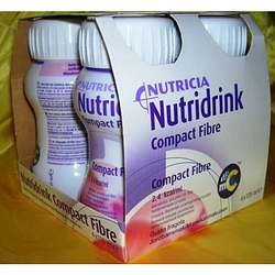 Nutridrink compact fibre fragola 125 ml 4 pezzi