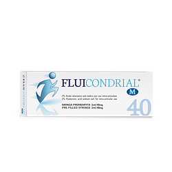 Siringa preriempita intra articolare fluicondrial m acido ialuronico 2 ml/40 mg