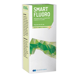 Smart fluoro gocce 10 ml gusto crema vaniglia