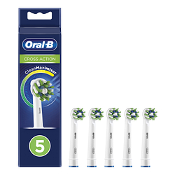 Oralb cross action eb50 testine per spazzolino elettrico 5 pezzi