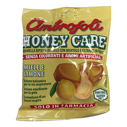 Honey care caramella ripiena miele/mentolo/estratti naturali 90 g