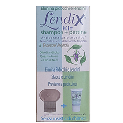Lendix kit shampoo 150 ml + pettine antipidocchi