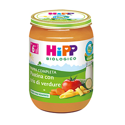 Hipp bio hipp bio pappa pronta past tris di verdure 190 g