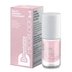 Dermovitamina micoblock 3 in 1 smalto idratante e traspirante rosa chiaro 5 ml