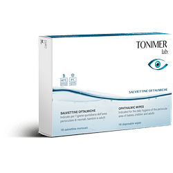 Tonimer eyes salviettine oftalmiche 16 pezzi