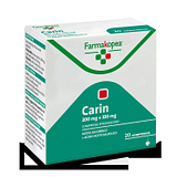 Carin 20 cpr eff 330 mg + 200 mg