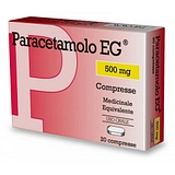 Paracetamolo (eg) 20 cpr 500 mg