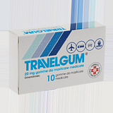 Travelgum 10 gomme mast 20 mg