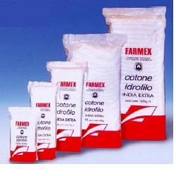 Cotone idrofilo farmex india senza laccio confezione 500 g