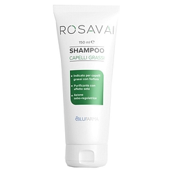 Rosavai shampoo capelli antisebo forfora 150 ml
