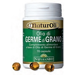 I naturoli olio di germe di grano 70 capsule molli