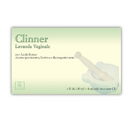 Clinner lavanda vaginale 4 flaconi 140 ml + 4 cannule vaginali monouso in blister