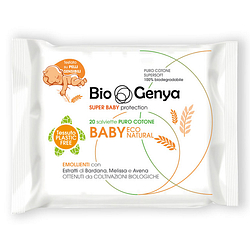 Biogenya eco natural salviettina baby cotone 20 pezzi