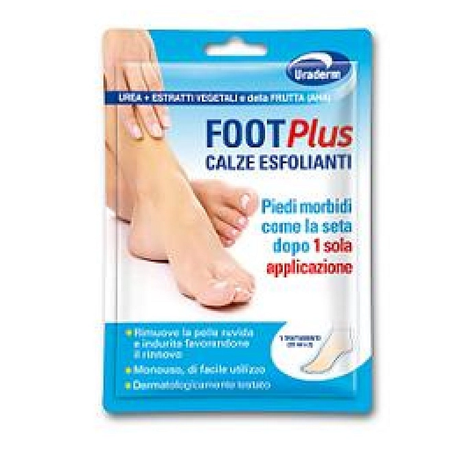 Uraderm Foot Plus Calze Esfolianti 2 Pezzi Da 20 Ml