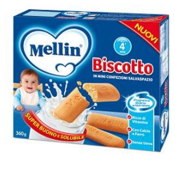 Mellin Biscotto Intero 900 G