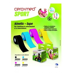 Ceroxmed sport kinetic tape blu 1 pezzo