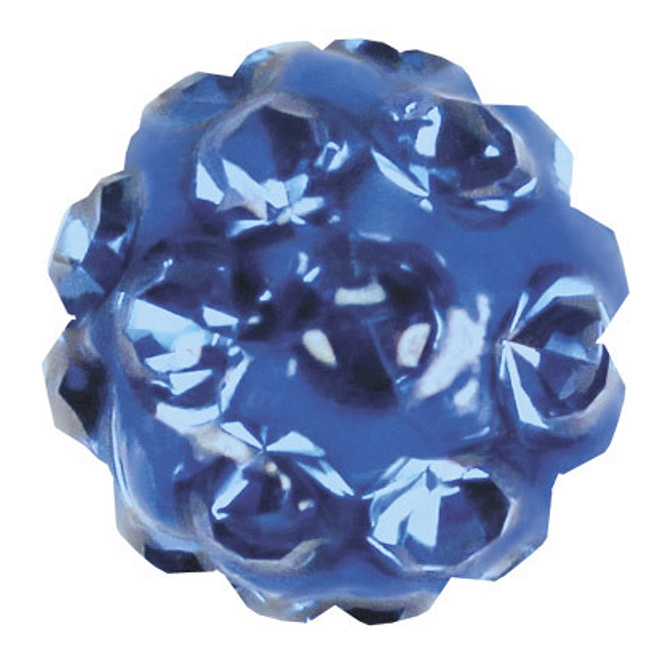 System75 Pallina 4,5 Mm Diamantata Blu