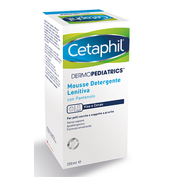 Cetaphil dermopediatrics mousse detergente 250 ml