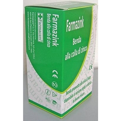 Benda medicata elastica farmazink con ossido di zinco cm10 x5 m 1 pezzi