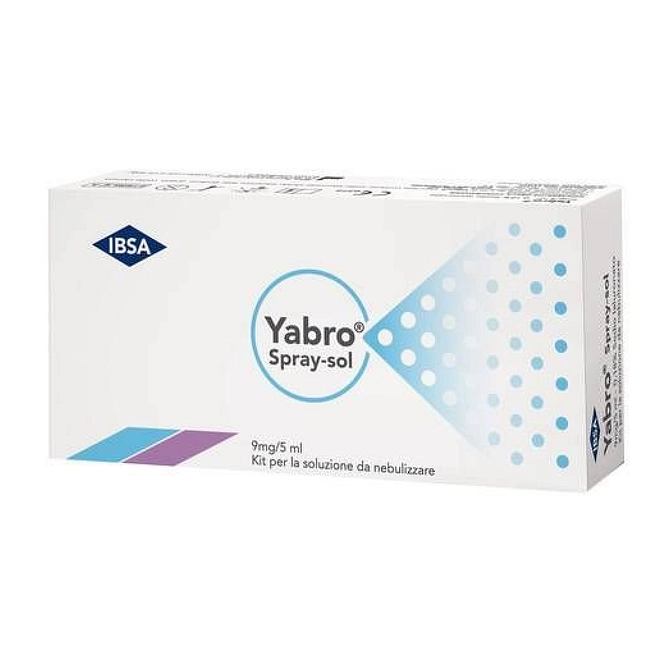 Yabro Spray Sol 10 Fiale 5 Ml Sodio Ialuronato 0,18%