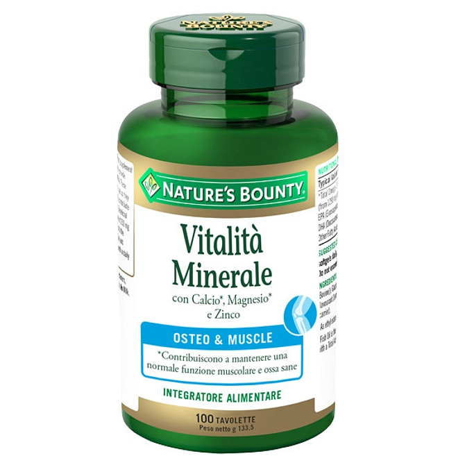 Vitalita' Minerale 100 Tavolette 133,50 G