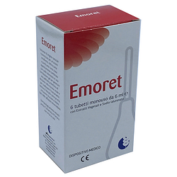 Emoret 6 tubetti 6 ml gel ad uso proctologico