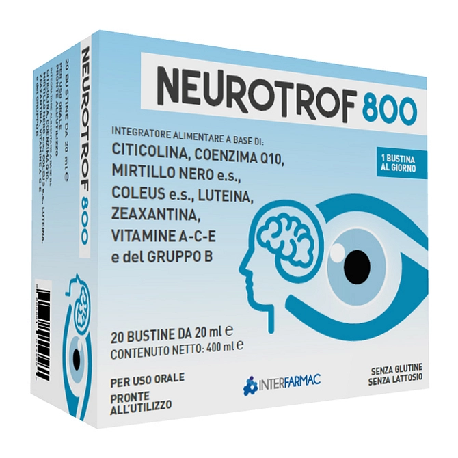 Neurotrof 800 20 Bustine 20 Ml