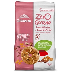Zerograno frollini cereali frutta 220 g