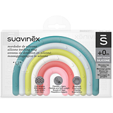 Suavinex anello dentizione step 1 +0 m arcobaleno
