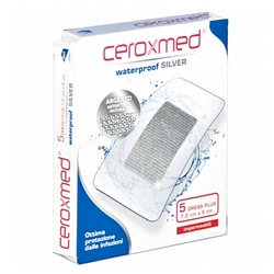 Ceroxmed waterproof silver 50 x 72 mm 5 pezzi