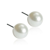 Blomdahl gioiello nt pearl 6 mm white