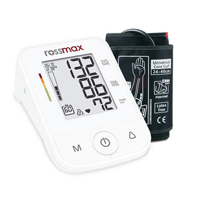 Misuratore Di Pressione Rossmax X3 Con Alimentatore