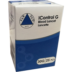 Lancette pungidito icontrol g 25 pezzi