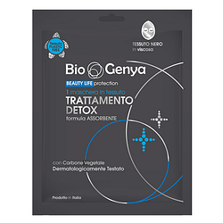 Biogenya beauty life protection 1 maschera in tessuto trattamento detox