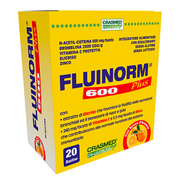Fluinorm 600 plus 20 bustine