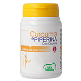 Curcuma e piperina con opuntia 45 compresse 900 mg