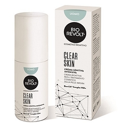 Biorevolt rx clear skin uomo crema lenitiva intensiva bioattiva per pelle impura 30 ml