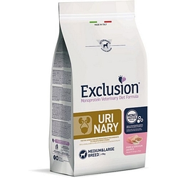 Exclusion monoprotein veterinary diet formula dog urinary pork & sorghum and rice medium/large 2 kg dry