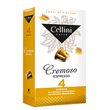 Cellini farma cremoso intensita' 4 10 capsule di caffe' 50 g