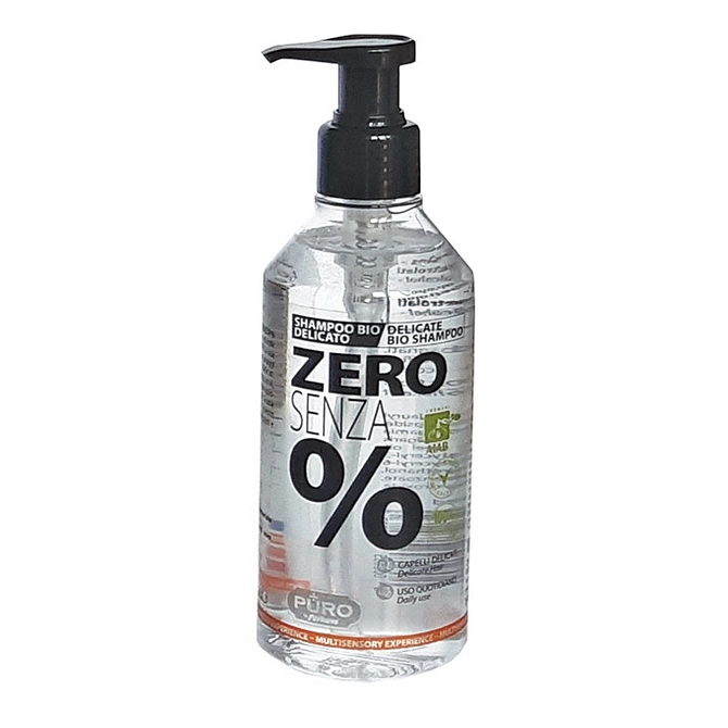Puro Zero Senza % Bio Shampoo 250 Ml