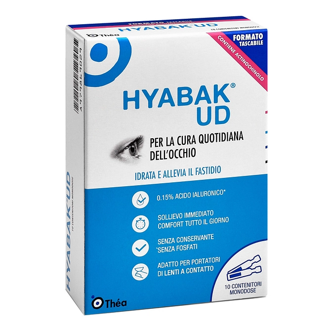 Hyabak Ud Sostituto Lacrimale 10 Monodosi 4 G